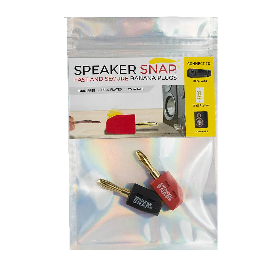 Theatron GmbH - Speaker Snap Banana Stecker - Packung 1 Paar