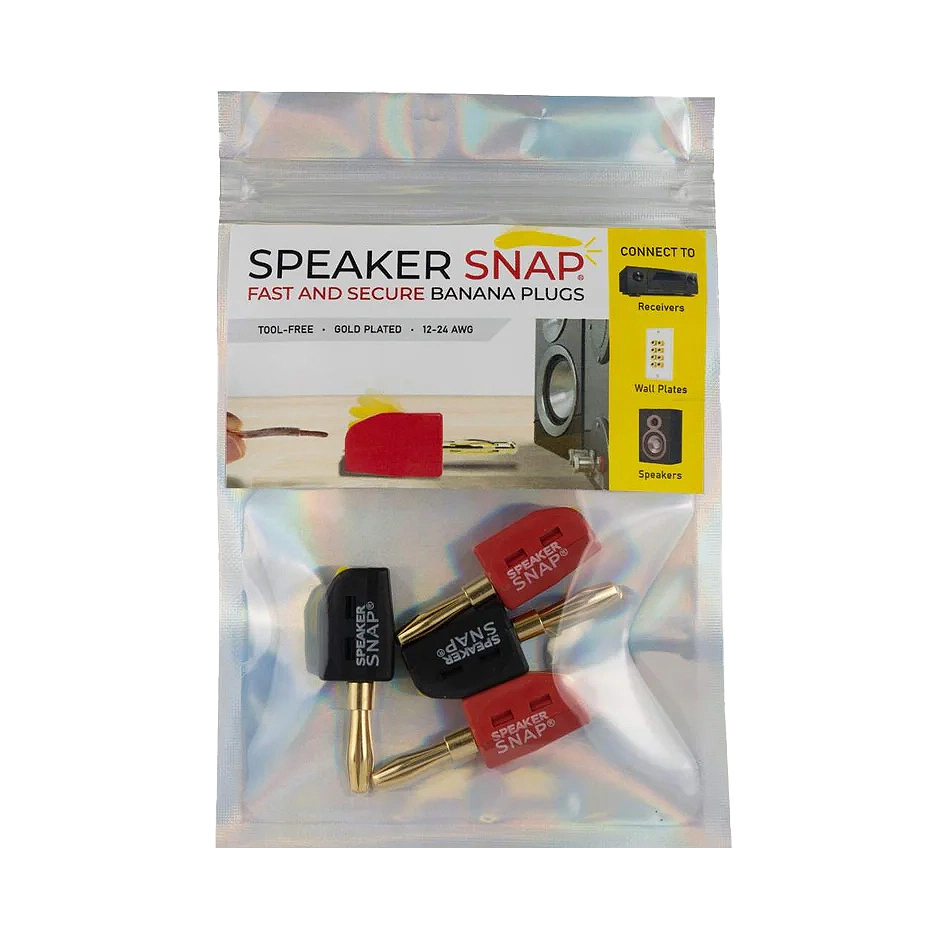 Theatron GmbH - Speaker Snap Banana Stecker - Packung 2 Paar