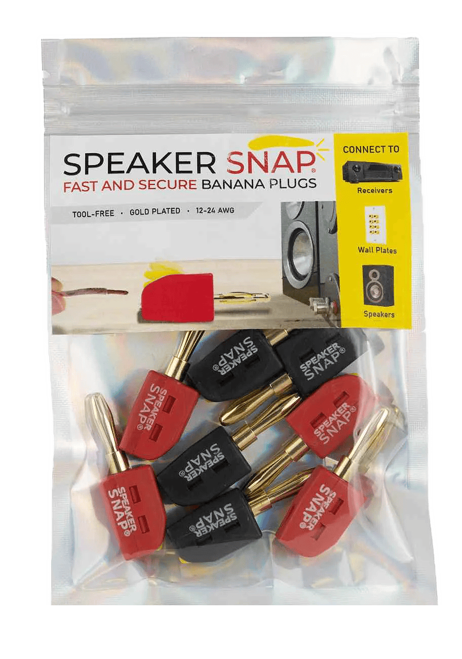 Theatron GmbH - Speaker Snap Banana Stecker - Packung 4 Paar